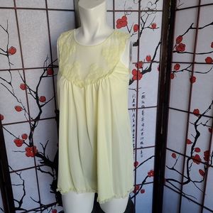 Vintage Texsheen Small Nightie Nightgown Nylon